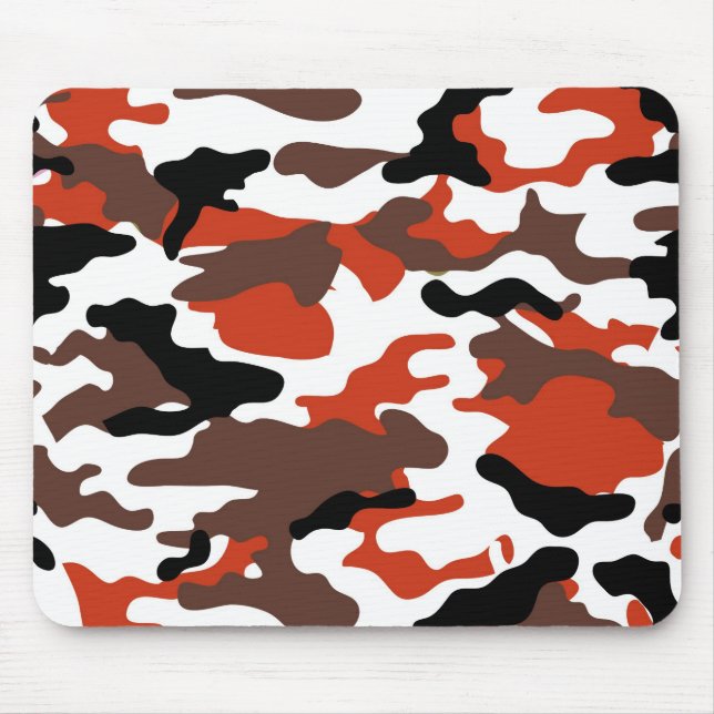 Terracotta Camo Mousepad (Frente)