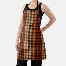 Terracotta Creme & Preto Xadrez Buffalo Plaid
