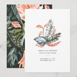 Terracotta sage casamento de folhagem tropical ver