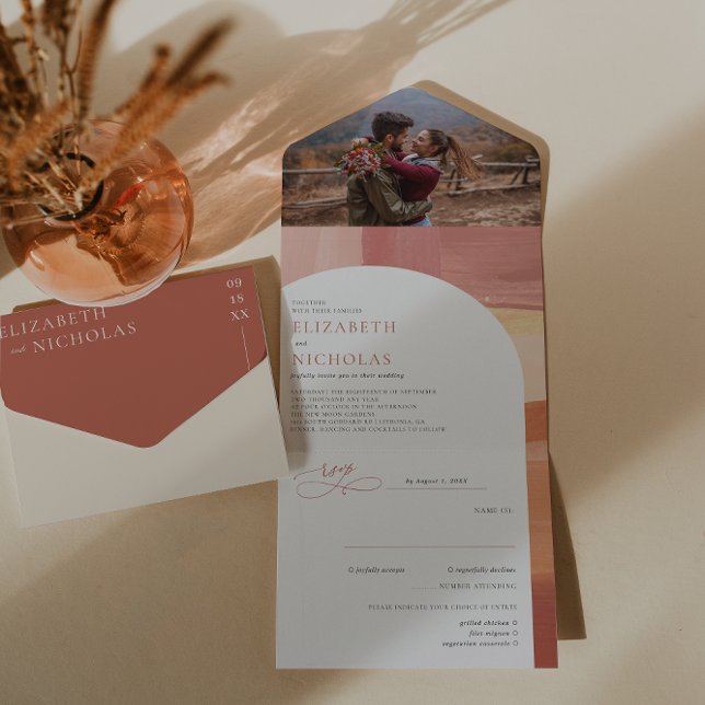 Terracotta Sunrise | Boho Wedding (Criador carregado)