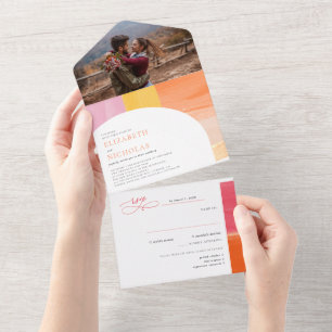 Terracotta Sunrise   Boho Wedding