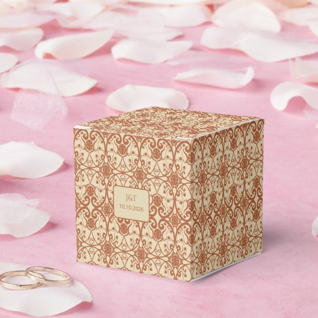 Terracotta Vintage Boho - Caixa de Favor (Casamento)