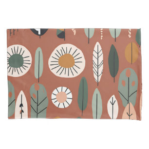 Terracotta Wildflower Boho Estilo Eclético Russo