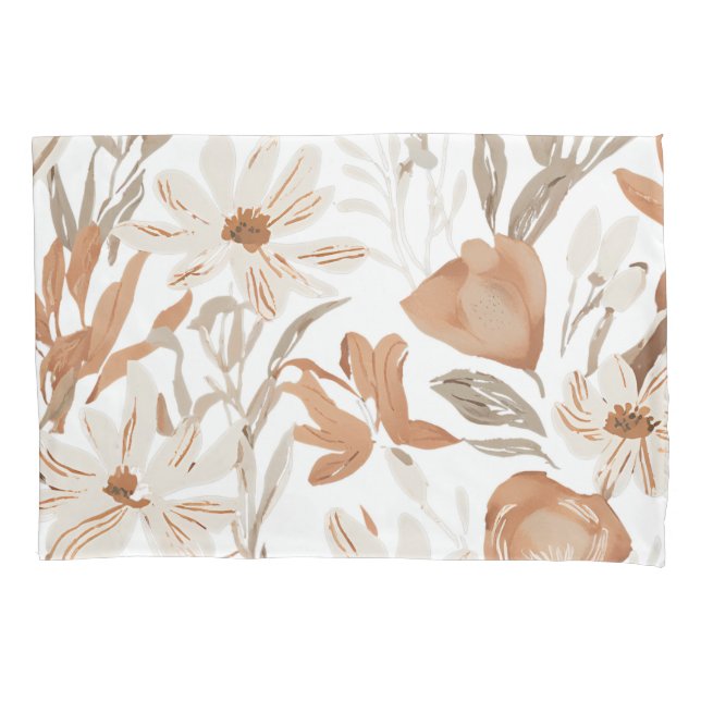 Terracotta Wildflower Boho Rustic Bedroom Decor (Frente)