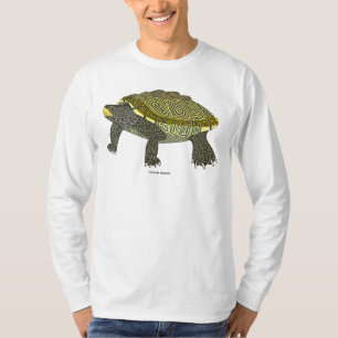 Terrapin (branco) - Camiseta Masculina Manga Longa