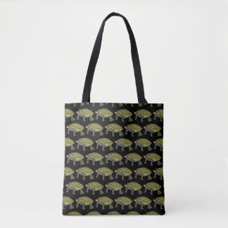 Terrapin (pattern black) - Tote Bag