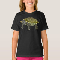Terrapin (preto) - Camiseta Básica Feminina