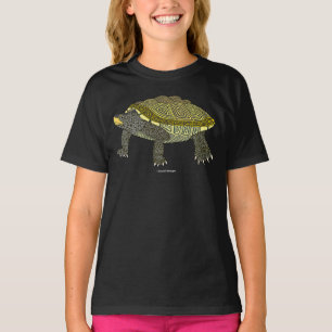 Terrapin (preto) - Camiseta Básica Feminina