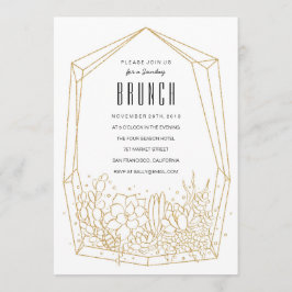 Terrarium Brunch / Convite de festas