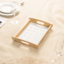 Terrazzo Servindo Bandeja - Estilo Boho Kitchen