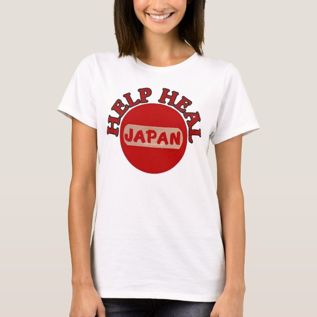 Terremoto de Japão e camisa do tsunami (Frente)