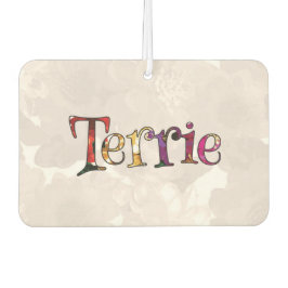 Terrie Colorful Fund Floral Air Freshener