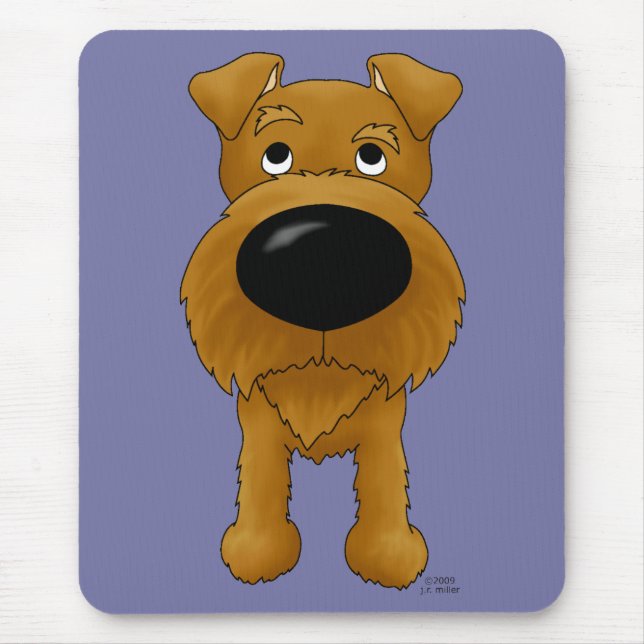 Terrier irlandês Mousepad (Frente)