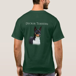 Terriers de camisetas masculinas