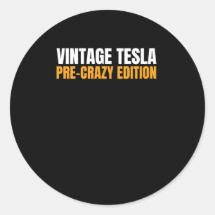 Tesla Antigo - Edição Pré-Louca Ímã ou Adesivo