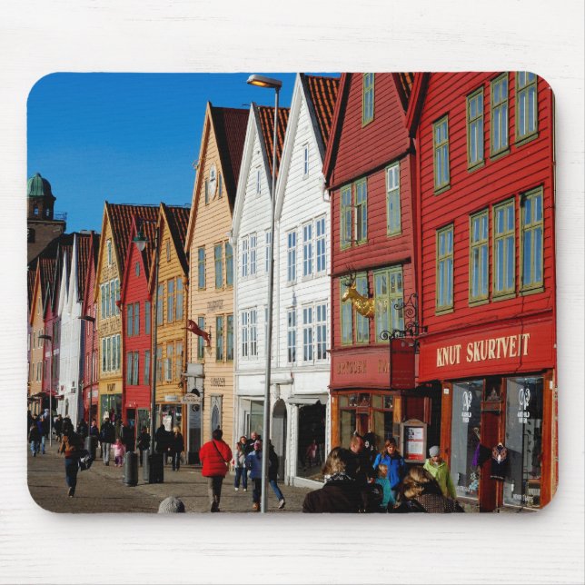 Tesouro de madeira curvado Mousepad (Frente)