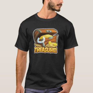 Tesouro! T-shirt da obscuridade dos homens