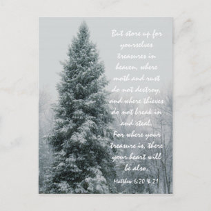 Tesouros no cartão postal do céu