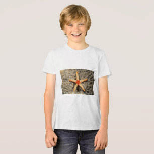 "Tesouros oceânicos: Camiseta Gráfica de Starfish"