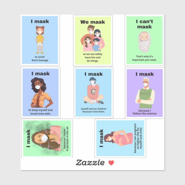 Testar adesivos vinílicos do grupo 6 x 6 polegadas (Folha)