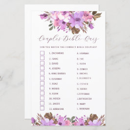 Teste de Bíblia de Casais de chás de panela