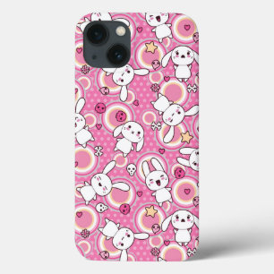 teste padrão cor-de-rosa do kawaii