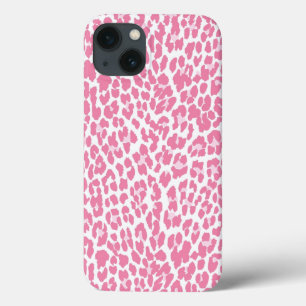 Teste padrão cor-de-rosa do leopardo