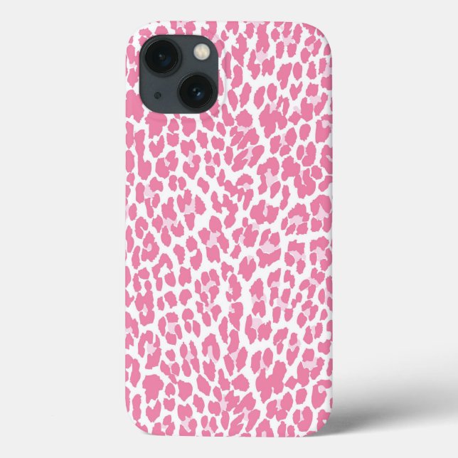 Teste padrão cor-de-rosa do leopardo (Verso)