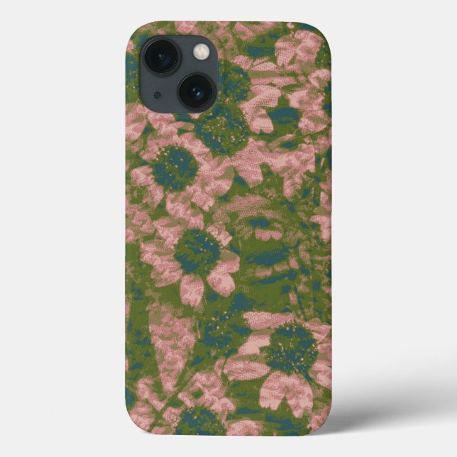 Teste padrão da camuflagem da flor (Verso)