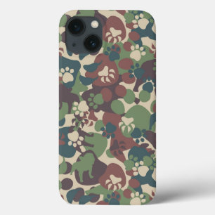 Teste padrão da camuflagem do cão