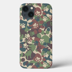 Teste padrão da camuflagem do cão