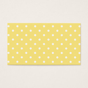 Teste padrão de bolinhas amarelo e branco