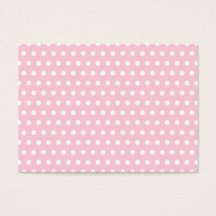 Teste padrão de bolinhas cor-de-rosa e branco