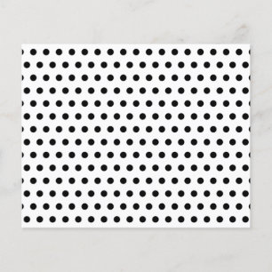 Teste padrão de bolinhas preto e branco. Manchado