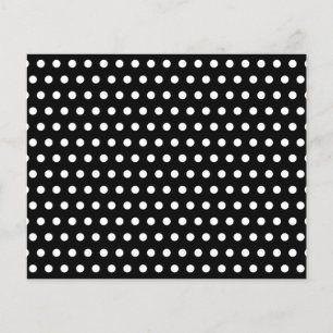 Teste padrão de bolinhas preto e branco. Manchado