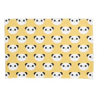 Teste padrão de cora bonito da cara da panda de