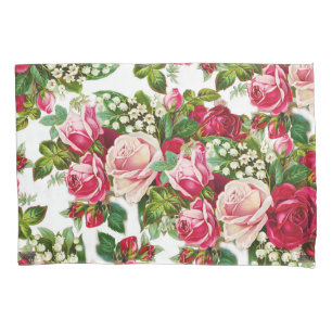 Teste padrão de flores cor-de-rosa vermelho dos