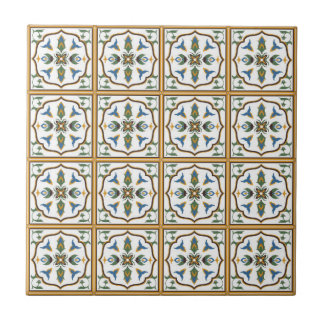 Teste padrão do azulejo do português - Azulejos de
