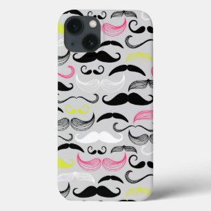 Teste padrão do bigode, estilo retro