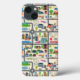 Teste padrão do mapa da cidade