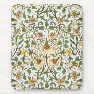 Teste padrão floral Mousepad do Daffodil de
