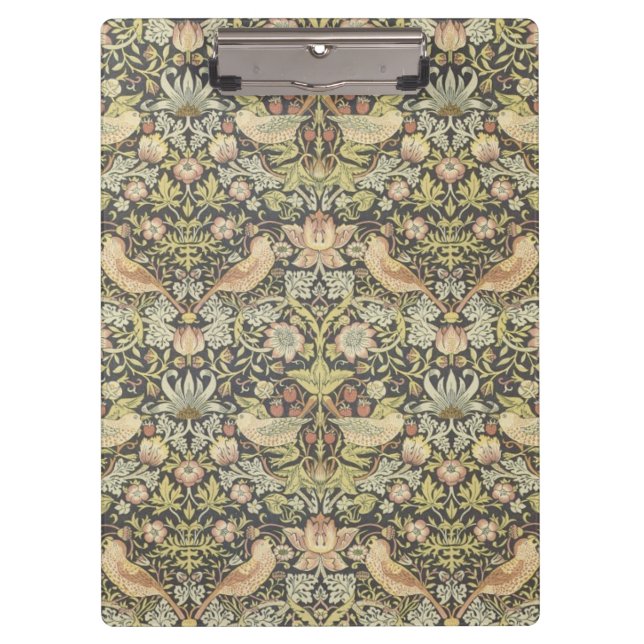 Teste padrão floral por William Morris - prancheta (Frente)