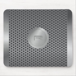 Teste padrão MousePad de aço inoxidável e do me