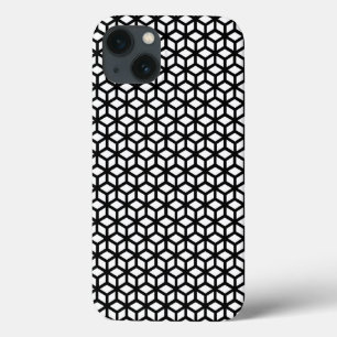 Teste padrão preto e branco do cubo