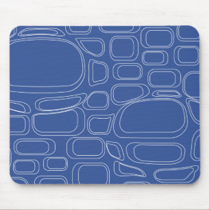 Teste padrão retro Mousepad