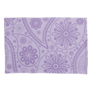 Teste padrão roxo de paisley