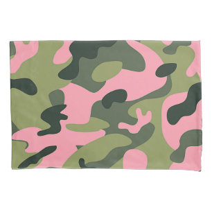 Teste padrão verde cor-de-rosa da camuflagem de