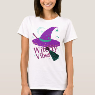Testemunha de outubro Vibes Vibes Camisa de Hallow