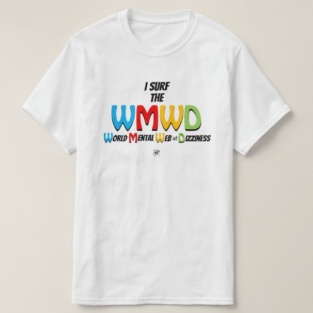 Testemunho na Web do surf chill motto v1 T-Shirt (Frente do Design)
