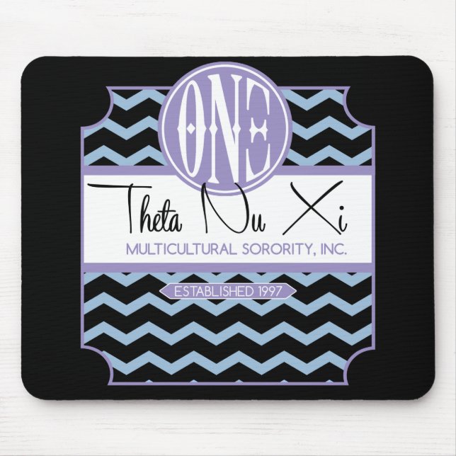 Teta NU Xi Chevron Mousepad (Frente)